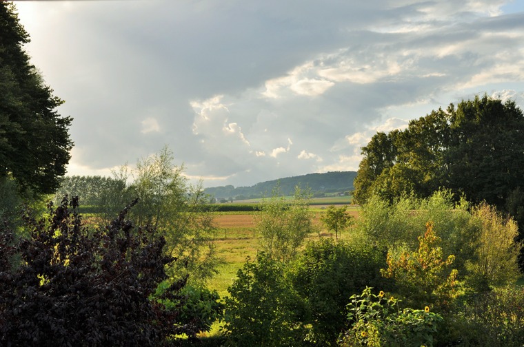 Vue de champs dans l'Enclus du bas - photo de Simone Guerre, 4ème prix du concours de photographies de 2014