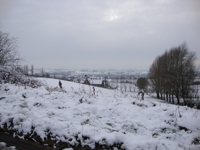 Le Mont-de-l'Enclus sous la neige durant l'hiver 2013 06 - photo de José Boucart