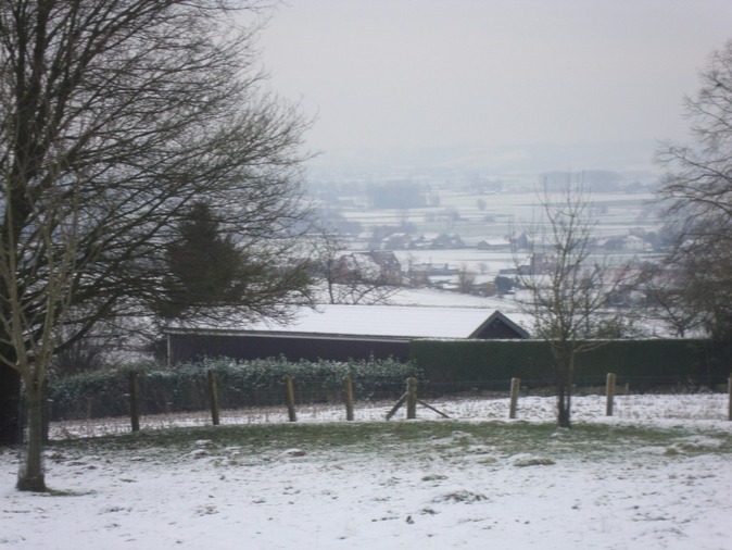 Le Mont-de-l'Enclus sous la neige durant l'hiver 2013 07 - photo de José Boucart